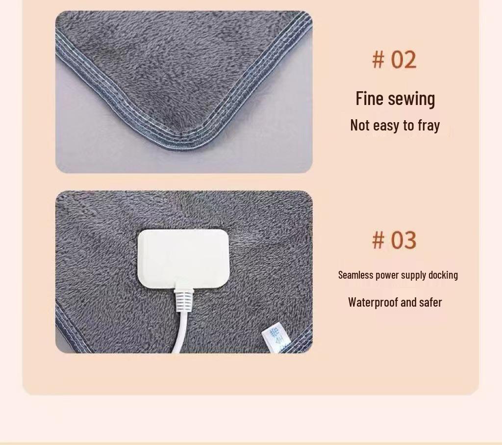 Yu Zhaolin Dual Control Ultra-Soft Electric Blanket with Mite Removal & Safety Features
