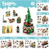 Christmas Mini House Model Mini House DIY Bricks Toys Christmas Building Blocks Set  Toddlers