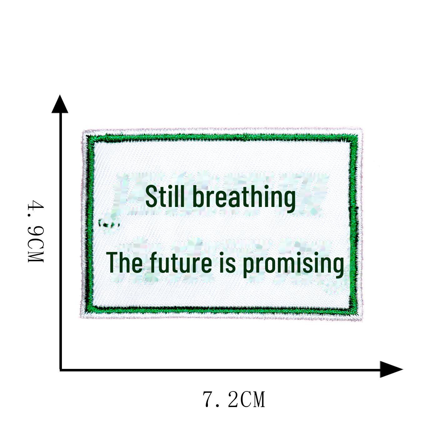 

Модная забавная текстовая вышитая нашивка для украшения одежды своими руками
