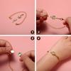 12Pcs Double Head Lobster Magnetic Bracelet Extender Gold/Silver Lobster Clasps  for Necklace