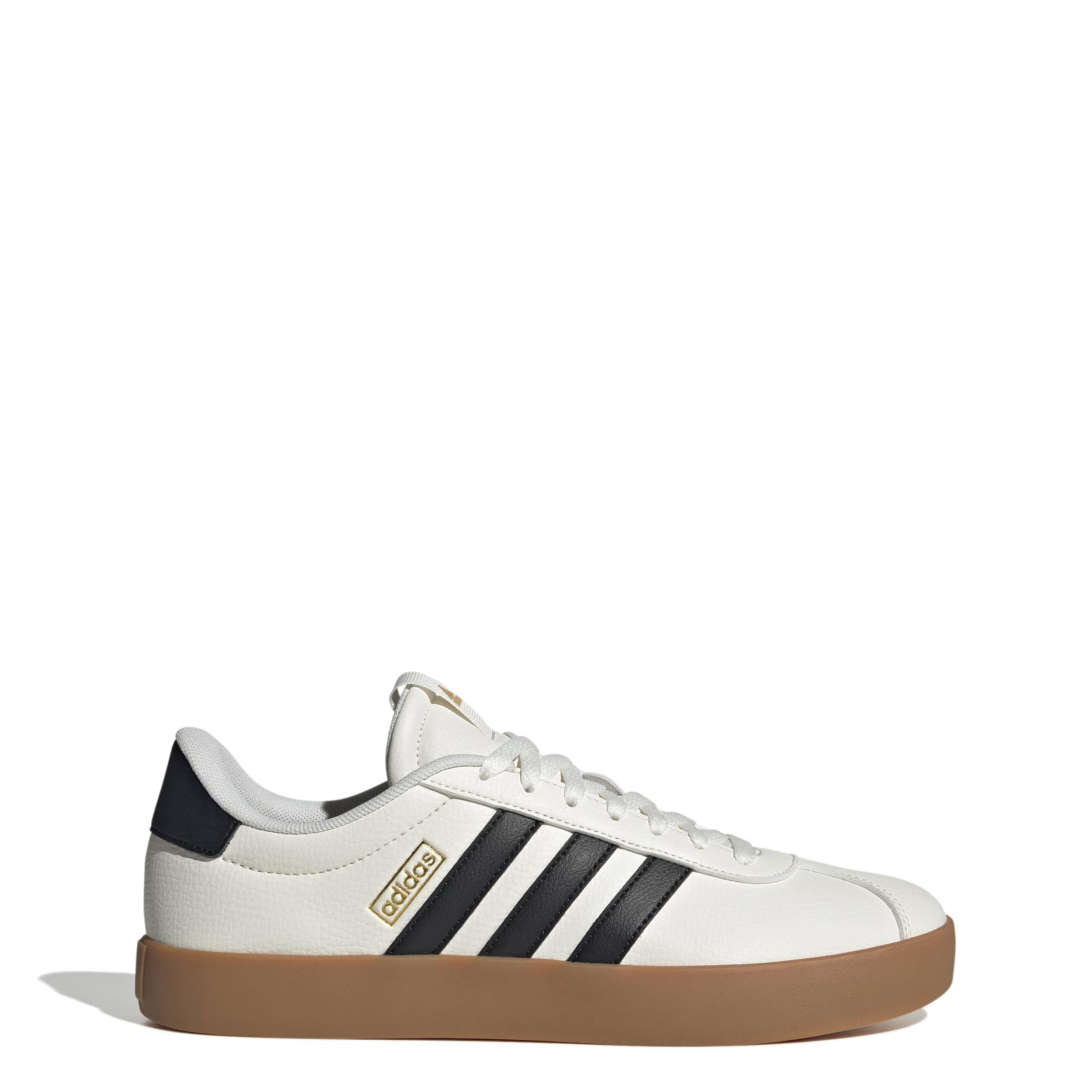 

Кроссовки Adidas VL Court Унисекс для взрослых NJI58 Core Metallic см 3,0 Белый/Основной черный/Золотой (IH6574) +27,5