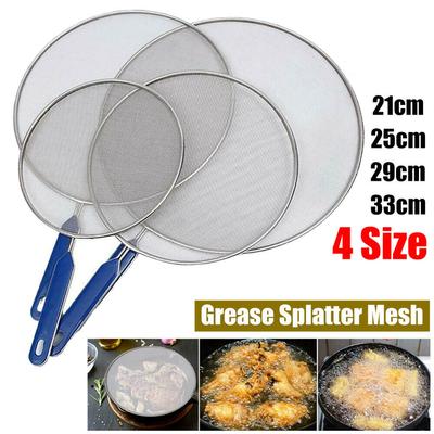 Guard Oil Net Anti Splatter Lid Kitchen Cooking Frying