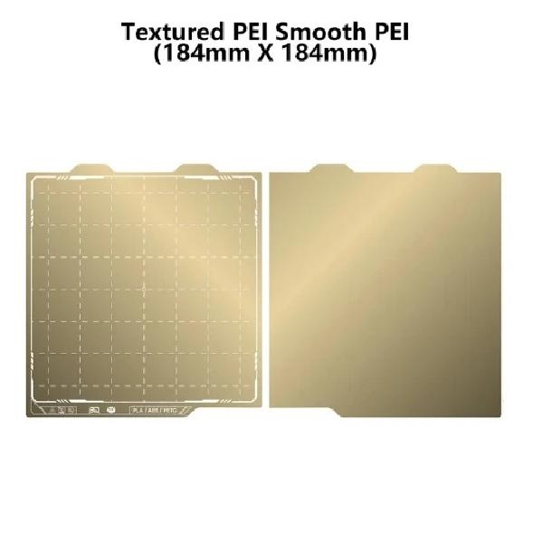 BIGTREETECH Panda Build Plate For Bambu Lab P1S P1P P2S Spring Steel Bambulab A1,P1,X1,X2D Textured Pei Sheet For Bambulabs Heat