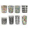 Multicolor Mosaic Glass Water Cup Tea Coffee Stained Glass Design Water Bottle Dining Table Accent Decorative Drinkware