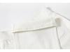 Women's High-Waist Micro-Flare White Denim Pants with Pockets - Four-Way Stretch Leg-Shaping Design for Spring 2026.