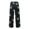 Women's Wide Leg Casual Pants High Waist  Printed Sweatpants
