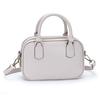 Yocipa Genuine Leather Mini Boston Bag for Crossbody Shoulder Commuter Bag Women, 2-Way, Bag, Small, Lightweight, Bag, Leather, (Ivory)