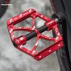 Promend Custom Leichte Aluminium Fahrradpedale Glänzend Versiegelte Lager CNC Große Plattform MTB Mountainbike Pedal PD-M52C