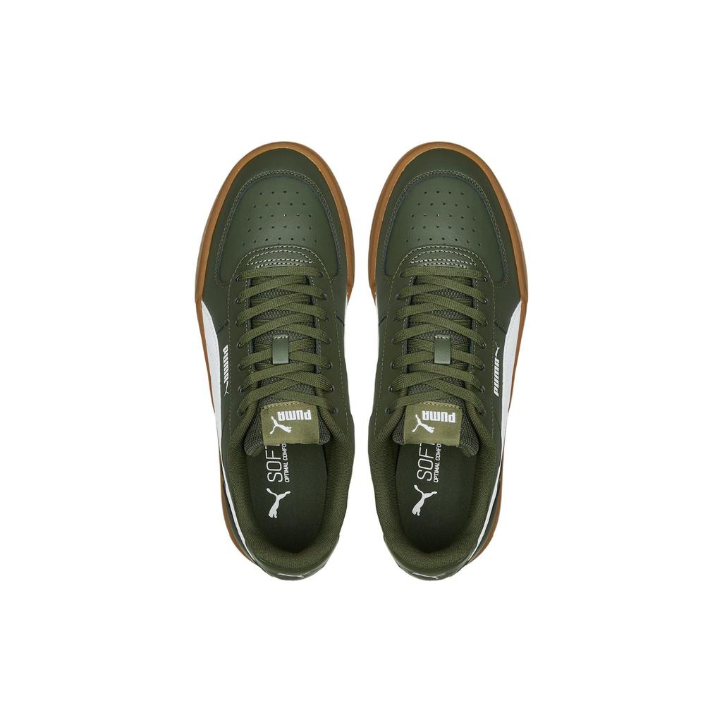 Puma Pantofi unisex Caven Forest Night Gum Verde Alb 380810-18