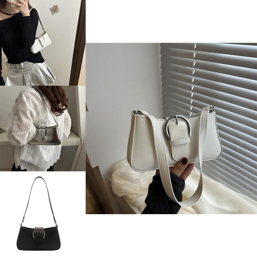 Trendy 2024 Fashion Shoulder Bag Stylish Pu Leather Square Crossbody Bag