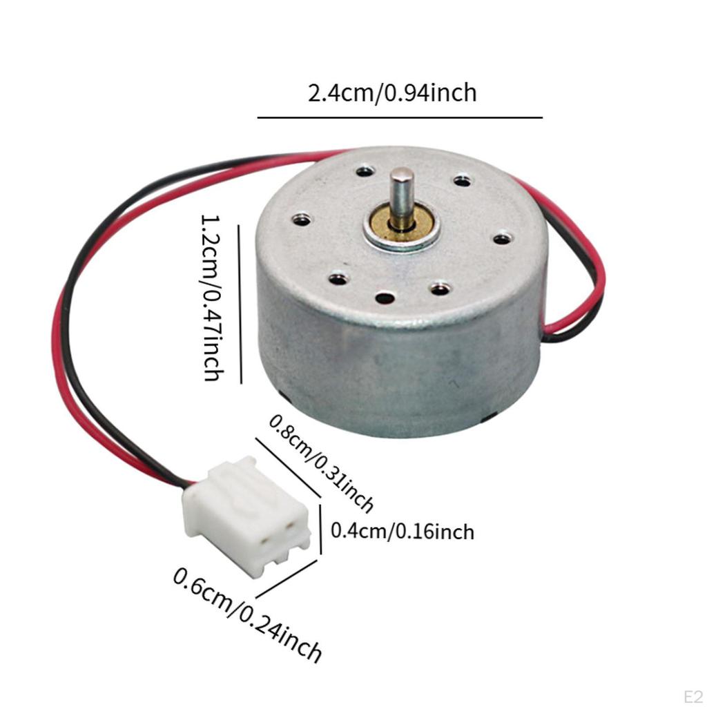 Mini-Elektromotor DC Ersetzen Sie Premium-Elektroprojekte DIY-Spielzeug Wissenschaftsbildung