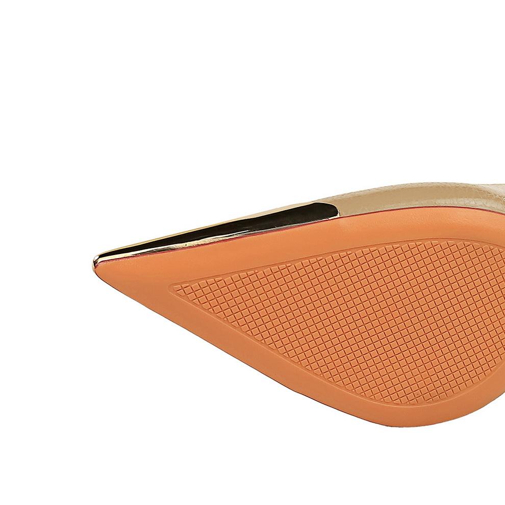 Dámské retro Banquet vysoké podpatky Ultravysoké podpatky Kovové špičaté jednoduché boty s mělkými ústy