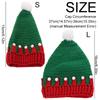 Creative Knitted Crochet Caps Thicken Santa Knitted Hat Christmas Hat  Winter Accessories