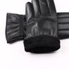 Hengyuanxiang Women's Fleece-Lined Sheepskin Gloves