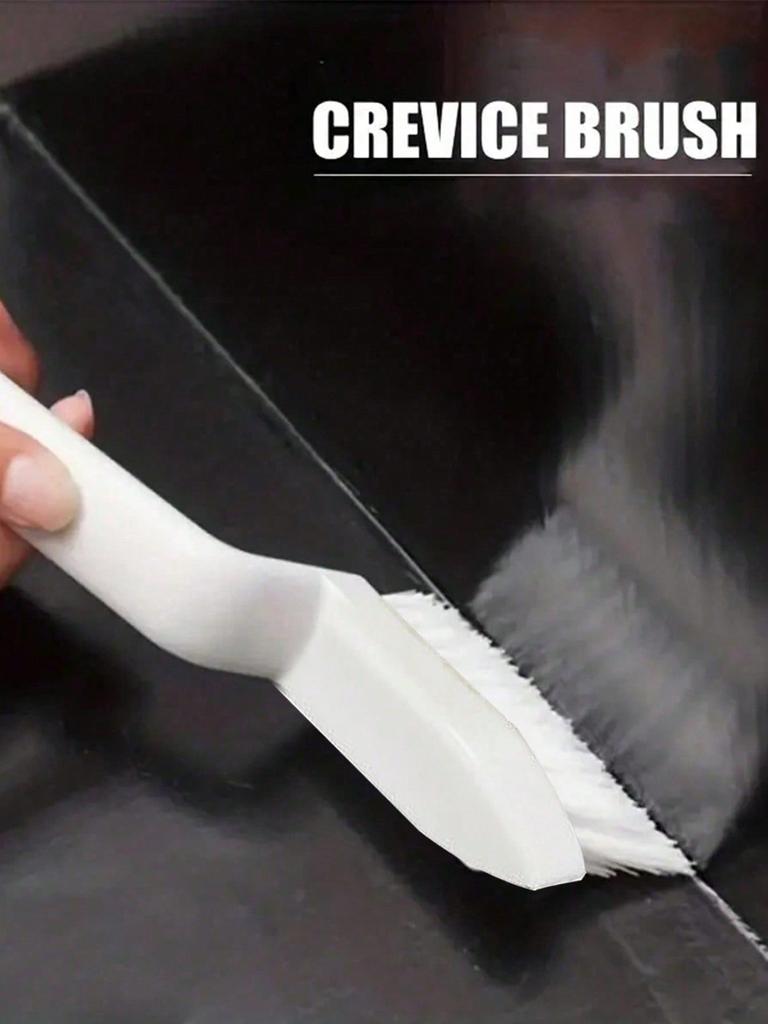Bathroom Cleaning Brush Includes Small Brush For Tile Corners, No Blind Spot, Great For Cleaning Floors And Bathroom Grout Lines