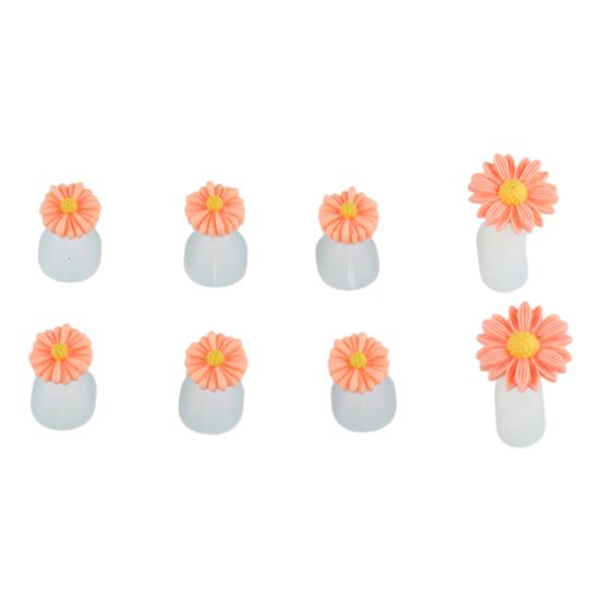 Yousheng 8Pcs Toe Separator Non-slip Washable Stain-resistant Sweat-absorbent Stable Soft Foot Finger Separator Nail Salon Supply