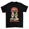 Yoda Mediteren T-shirt Unisex Katoen Grappig TV Maten Jedi Sith Star Wars Fett