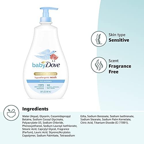 BABY DOVE PW Baby Dove Wash, Rich Moisture, 20 Oz