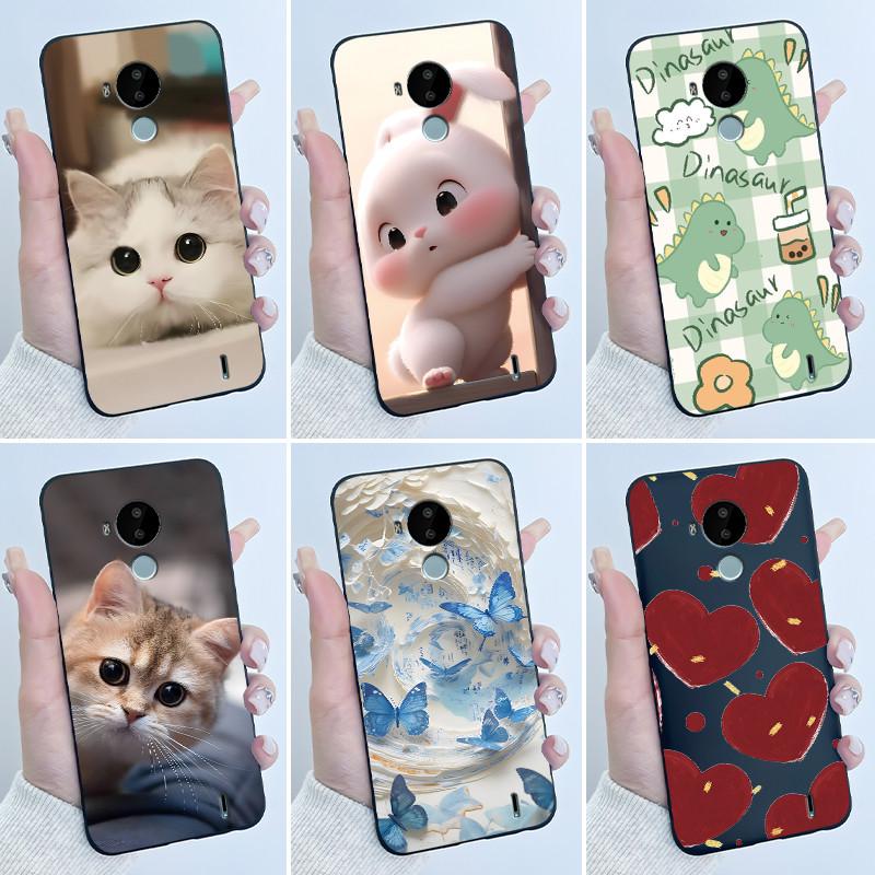 Cute Case For Nokia C30 Capa Coque Printing Shell Protective Cover Soft Silicone Cartoon Phone Casing Fundas