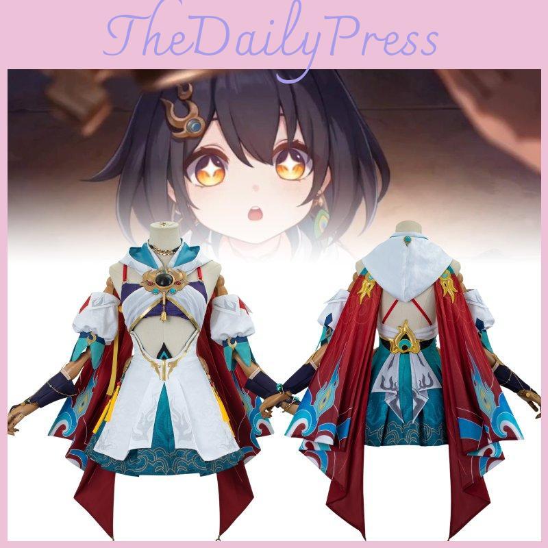 Rail Star Honkai Character Yunli Role Play Cosplay Costume Performance Clothes