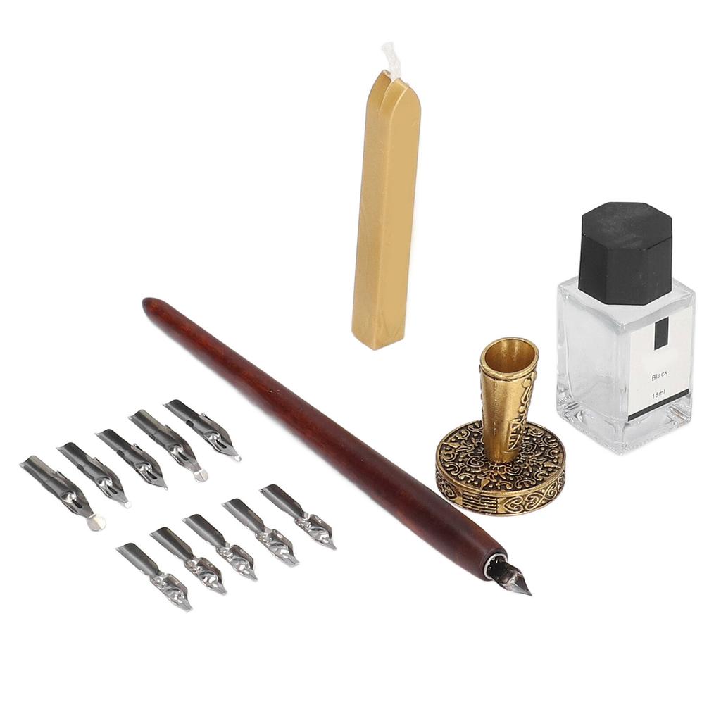 Pen Fine Workmanship Exquisite Pattern Quaint Texture Comfortable Grip Caligraphy Pen