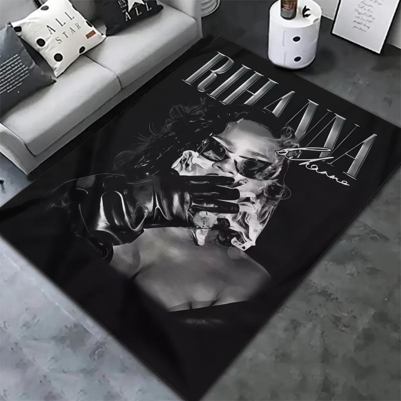 Rihanna Carpet Rug for Living Room Bedroom Home Sofa Decoration,Kids play Nonslip Floor Mat