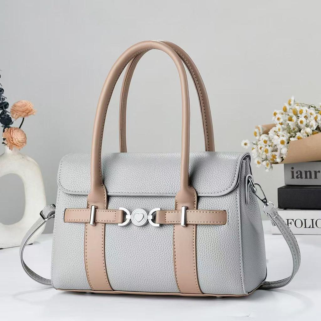 Bag Women's 2026 New Sense Color Matching Handbag Versatile Handbag Niche Design Sense Shoulder Bag