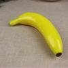 6Pieces Decorative Artificial Bananas Models Restaurant Photography Props Foam Texture for Photography and Teaching Tool