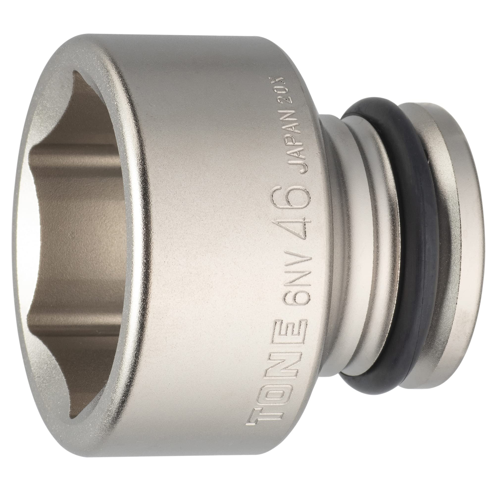 

TONE Impact Socket Drive Angle Width across Flats 46mm HP6NV-46 19.0mm (3/4 )