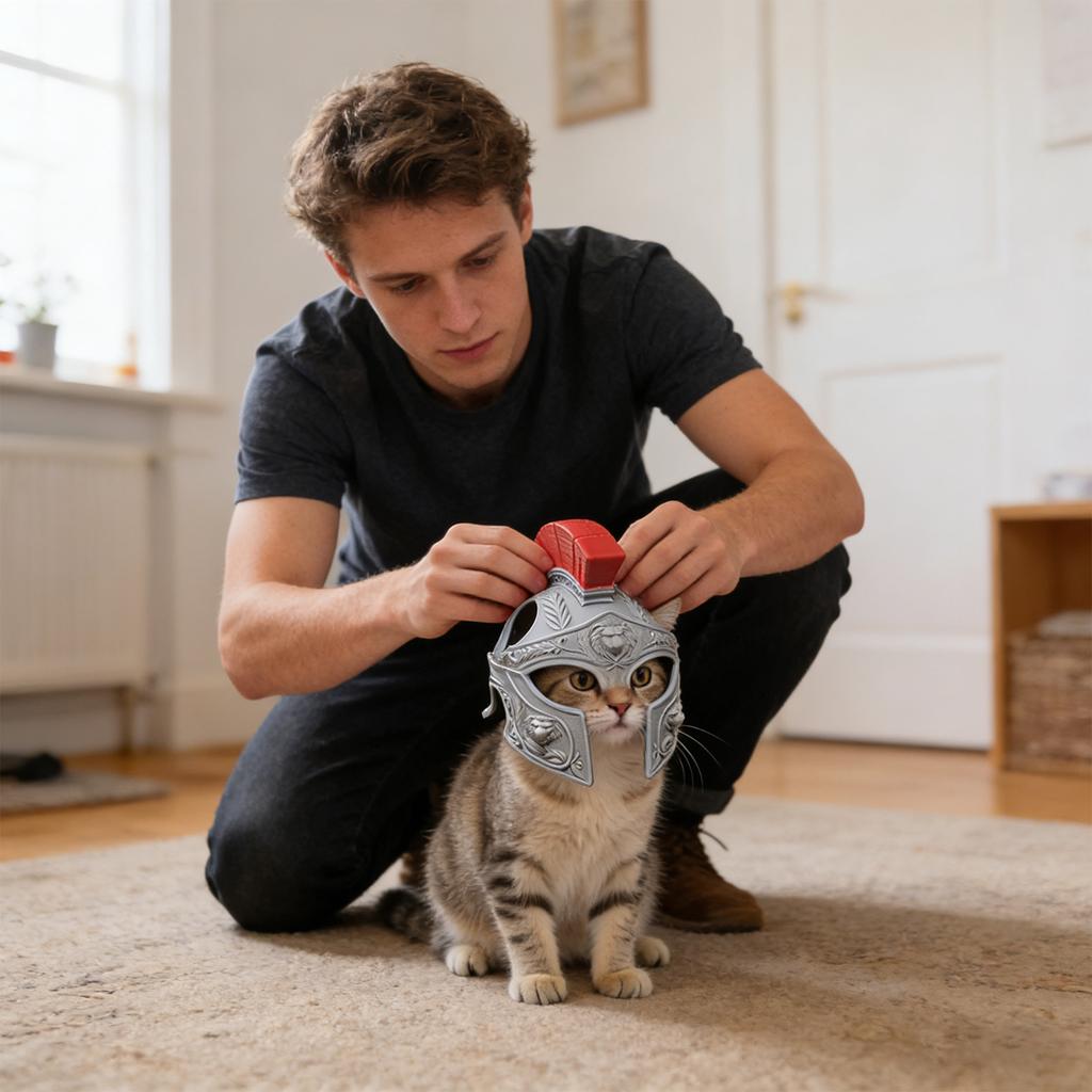 Roman Helmet 3D Printed Roman Mask