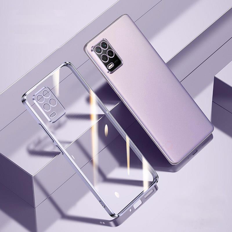 Galvanisierter Klarer Case Für Oppo Realme Gt Neo 2 3t Q5 3 5 Master Edition Silikon Transparenter Bumper Rückabdeckung