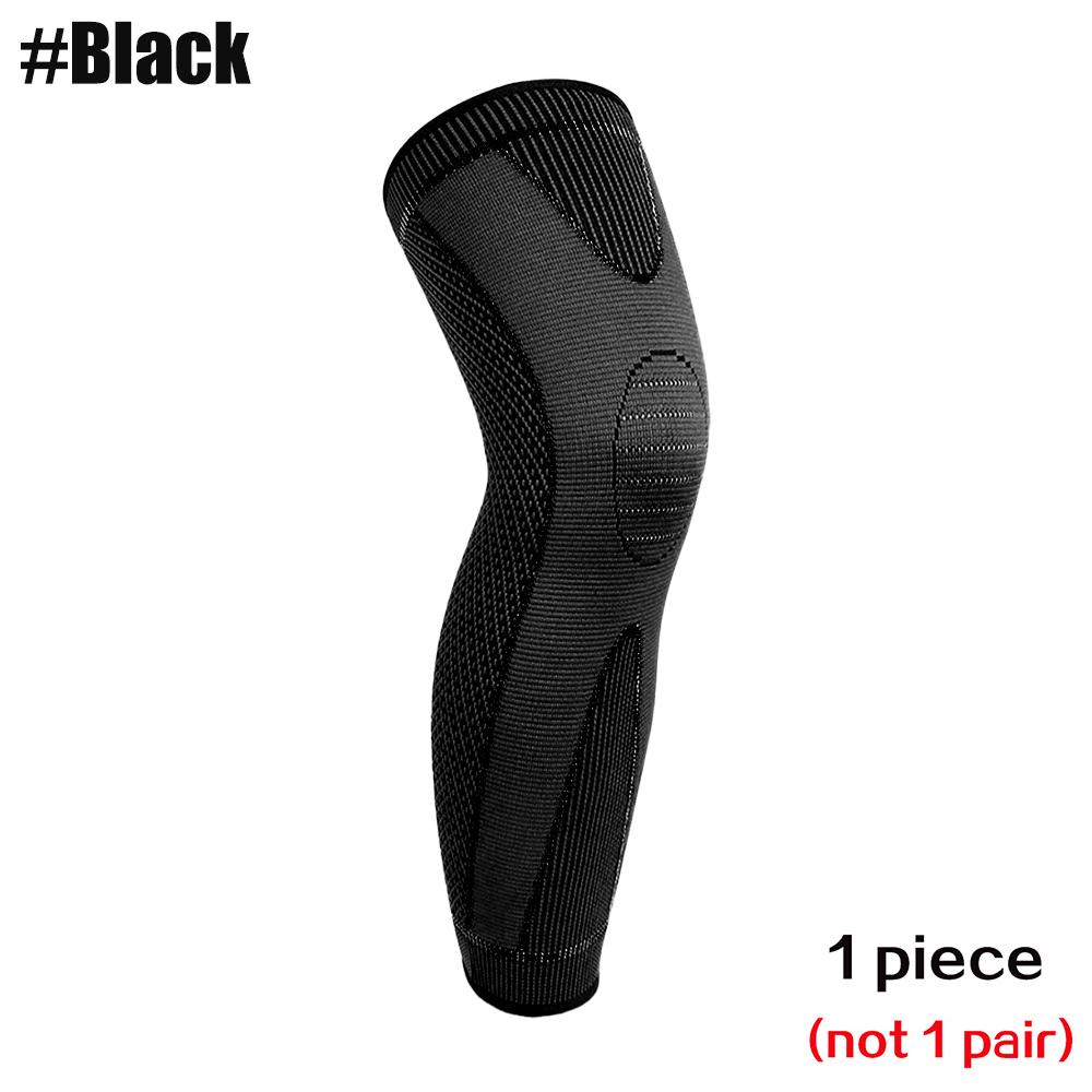 Active Knee Brace Warm Long Compression Knee Brace Men and Women Knee Support Protector for Weightlifting Exercises