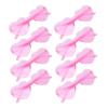 8 Pairs Heart Shaped Sunglasses Love Pink Candy Color Rimless Heart Shaped Sunglasses for Women Pink