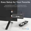 DQ06 ATV Mini TV Stick Android 12 Allwinner H618 Quad Core Unterstützt 8K Video Wifi6 BT5.0 Smart TV Box
