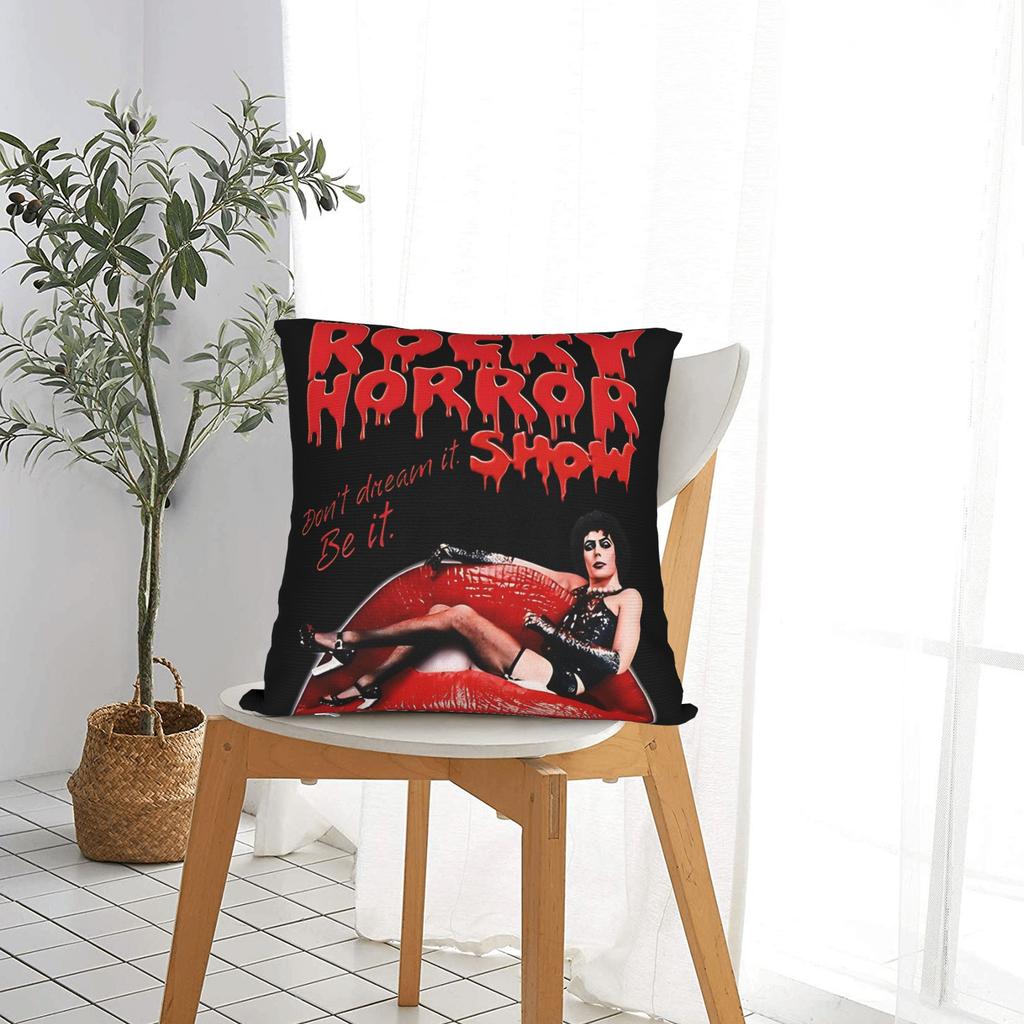 The Rocky Horror Picture Show Poster Pillow Case Custom Pillow Cover Kawaii Pillowcases For Living Room Chair