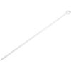 TRUSCO Color Irregular Shape Rope Stopper, Round, White, TRM-13150I-W