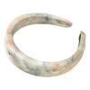 Women Hair Hoop Heightened Design Tie-Dye Print Headband Elastic Ink Painting Headpiece Hair Accessories