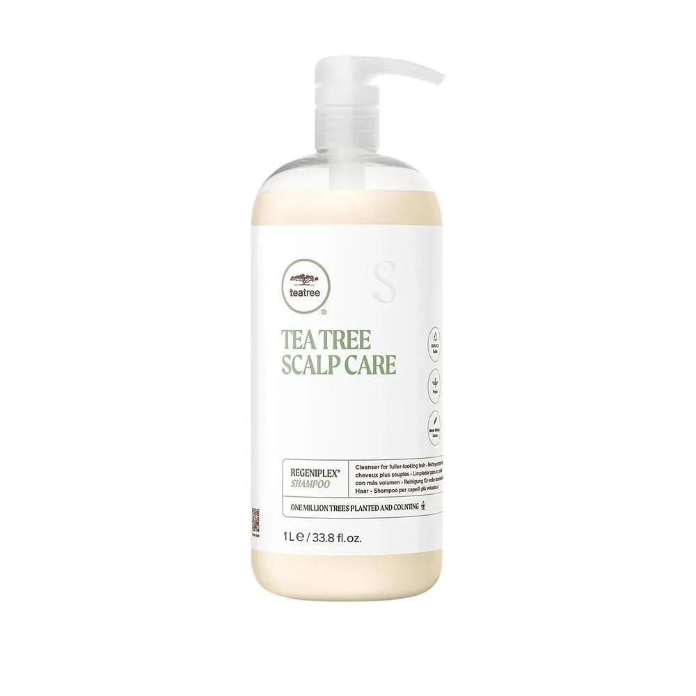 Tea Tree Scalp Care Shampoo 1L 1 Pack Tea Tree Scalp Care Regeniplex Shampoo, Thickens + Strengthens