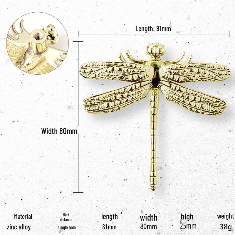 Gold European Modern Kitchen Cabinet Handle