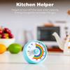 60-Minute Visual Timer for Kids, Countdown Timer for Classroom & Kitchen, Desk Timer for Study, Rainbow Print Kids Time Manager Tool (Blue)
