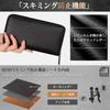 [BEENLOVE] Men's & Women's Wallets - Genuine Leather, Round Zipper, Crafted by Master Artisans, Large Capacity, Black Carbon-Look