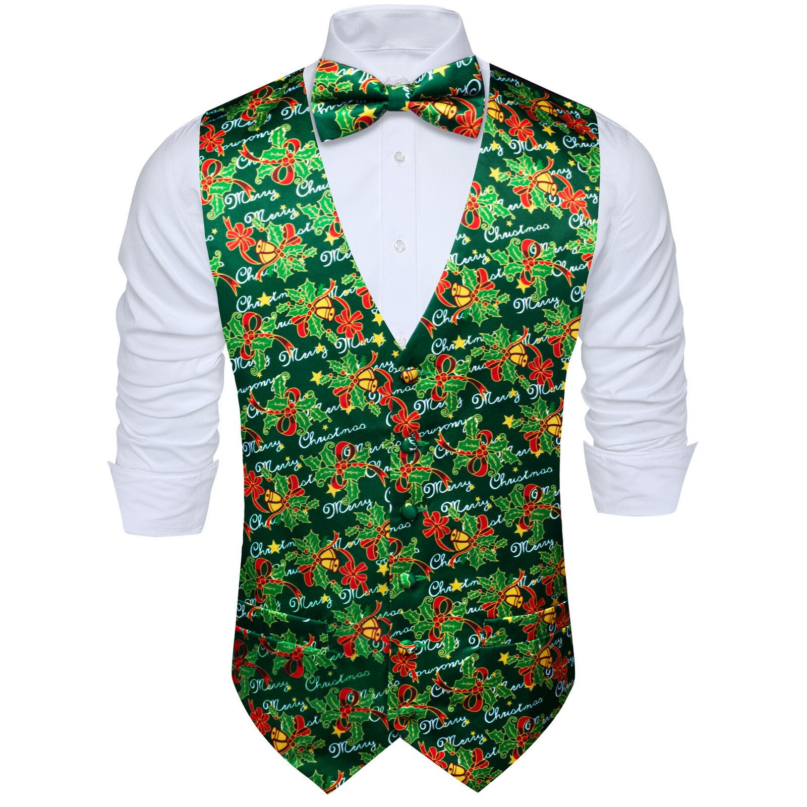 

Чоловічий жилет Barry.Wang Жилет Метелик Краватка Хустка Запонки Жакардовий шовковий весільний набір для побачень L