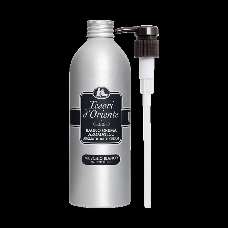 Tesori d'Oriente Bílý pižmový sprchový gel Set 580ml