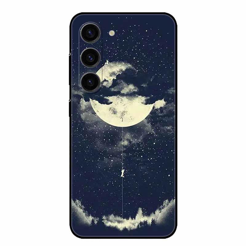 For Samsung S 25 / S25 Plus / S25 Ultra Case Cute Cartoon Painted Soft Silicone Cover for Samsung Galaxy S25 Phone Cases Fundas
