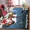 Modern Cartoon Style Christmas Carpet Home Decoration Entrance Hallway Carpet Living Room Bedroom Floor Mat Kitchen Non-slip Rug