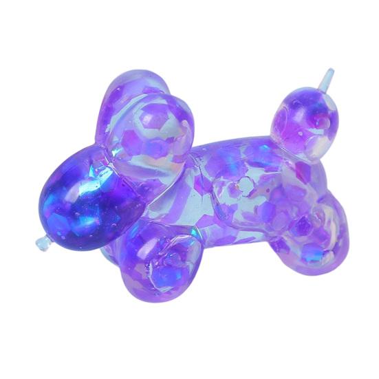 

Soft Squeeze Toy Silicone Balloon Dog Shape Stress Relief Toy Slow Rebound Portable Fidget Toy for Kids And