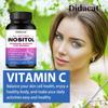 Inositol Dietary Supplement, With Vitamin C, Black Pepper Extract, Folate, 120 Capsules