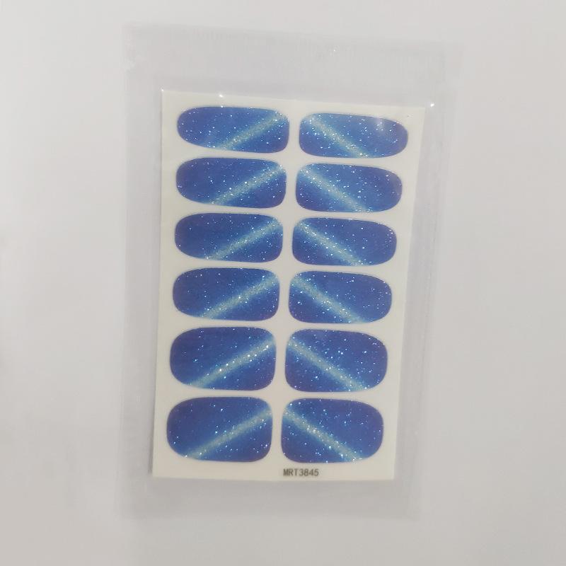 Gradient Manicure Stickers, Nail Stickers, Full Fake Nails, New Manicure Stickers, Nail Stickers