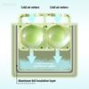 Ice Ball Mold Round Large Ice Cube Tray Reusable Plastic Spherical Ice Maker for Drinks Home Bar Tool Kitchen Gadget BQ6.5CM