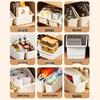 Adjustable Temu Rolling Cabinet Storage Basket for Snacks & Condiments In Kitchen
